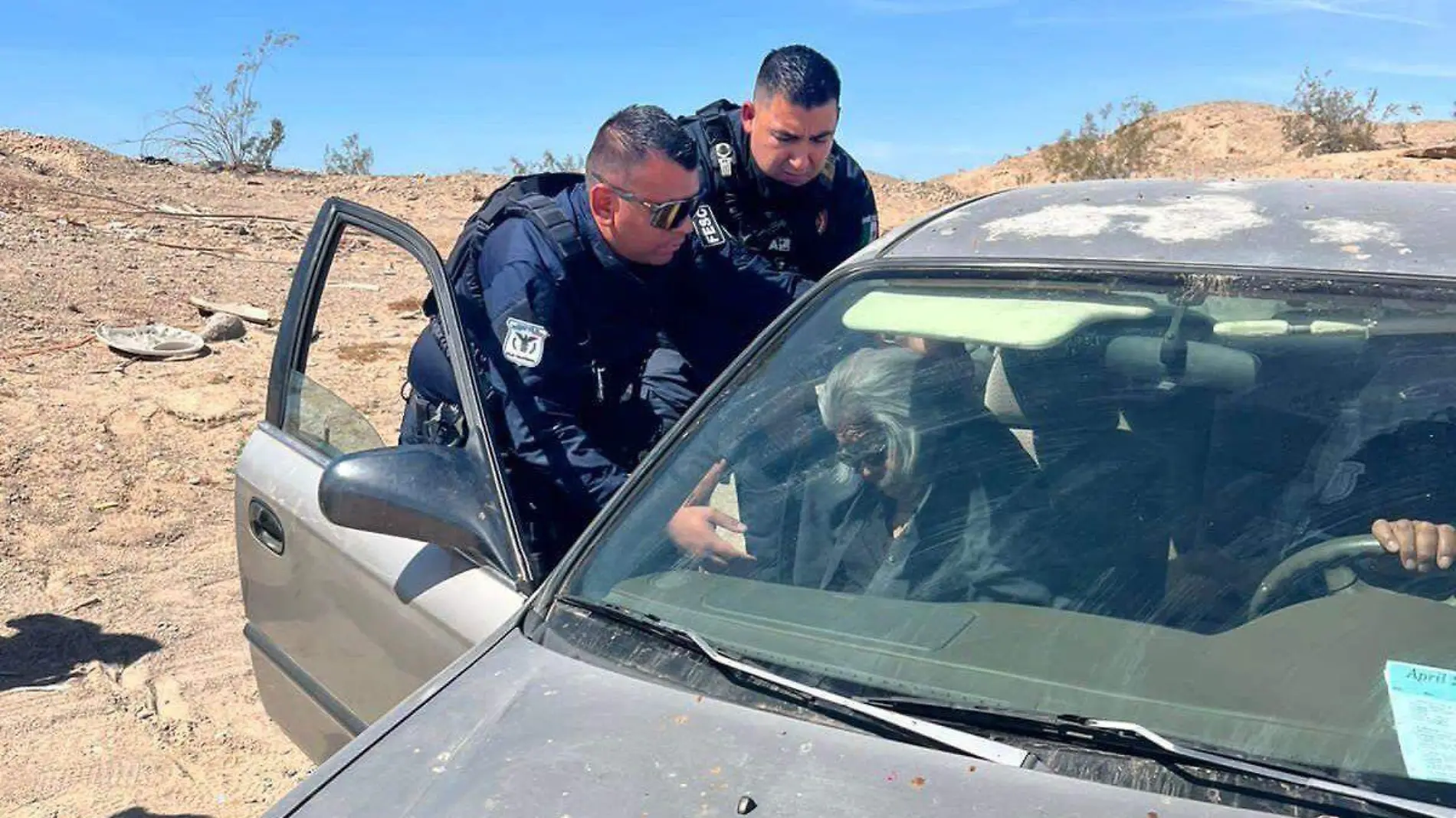 Rescatan a mujer de Arizona extraviada en Mexicali